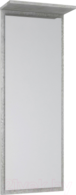 Зеркало МДК ПРЗ 400x1120x200 (цемент светлый)
