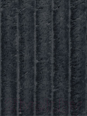 Плед TexRepublic Velvet Крупный рубчик Евро / 94652 (темно-серый)