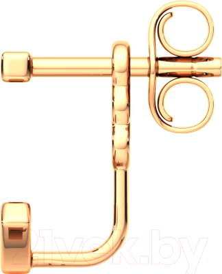 Серьги из розового золота ZORKA 300216.14K.R