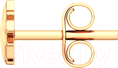 Серьги из розового золота ZORKA 300311.14K.R