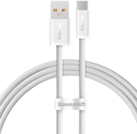 Кабель Baseus Dynamic Series Fast Charging USB to Type-C / CALD000602 (1м, белый) - 