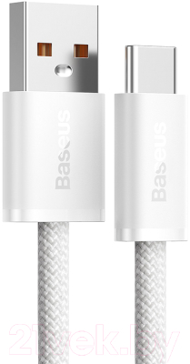 Кабель Baseus Dynamic Series Fast Charging USB to Type-C / CALD000702 (2м, белый)