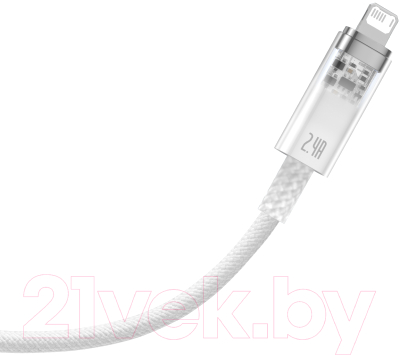 Кабель Baseus Explorer Series Fast Charging USB to iP / CATS010002 (1м, белый)