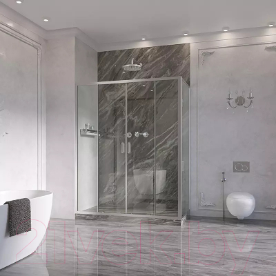 Купить Душевой уголок Ambassador Forsa 120x110x200 / 17021107AX-110AX в Бобруйске