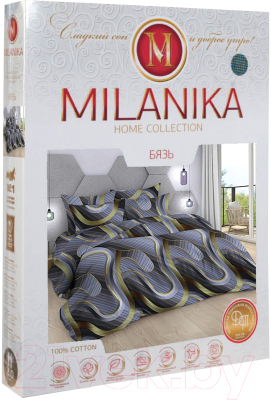 Комплект постельного белья Milanika Порто 1.5сп (бязь)