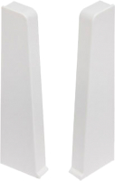 Заглушка для плинтуса Cezar Hi Line Prestige М9003 Белый Матовый (2шт, флоупак) - 