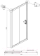 Миниатюра изображения товара Душевой уголок Ambassador Forsa 140x80x200 / 17021120AX-80AX