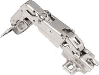 

Петля мебельная, 175 градусов без доводчика 45мм планка h2 slide-on б/еврошурупа