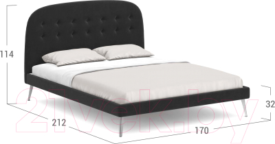 Двуспальная кровать Moon Family 1233 / MF007400