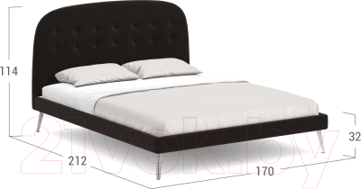 Двуспальная кровать Moon Family 1233 / MF009399