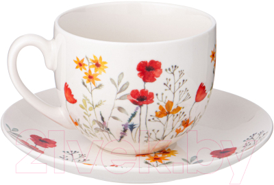 Чашка с блюдцем Lefard Flower Field / 260-882