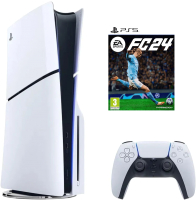 Игровая приставка Sony PlayStation 5 Slim + Игра PS EA Sports FC24 - 