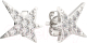 Серьги из серебра ZORKA 0310647 (c фианитами) - 