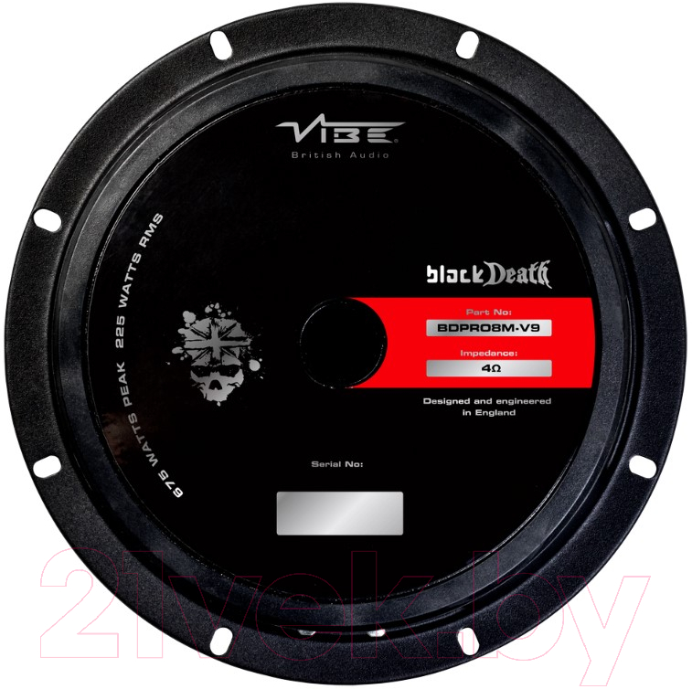 Среднечастотная АС VIBE audio BDPRO8M-V9 — фото 3
