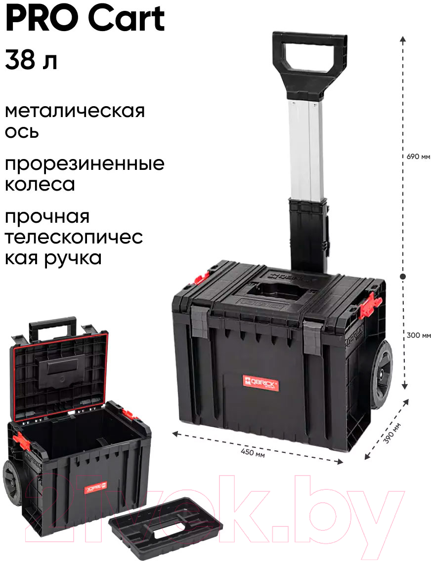 Набор ящиков для инструментов QBrick System Pro Set 5 / Z257264PG011