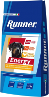 Сухой корм для собак Runner Adult Energy для активных и взрослых собак всех пород (15кг) - 