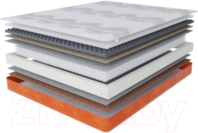 Изображение товара Матрас Stolline Престиж-Королевский Warmer 180x200 (в чехле)