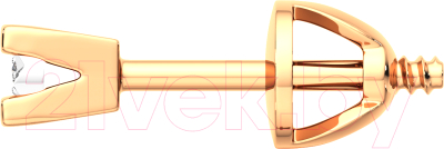 Серьги из комбинированного золота ZORKA 3D00492.14K.B.ZZ (с бриллиантами)