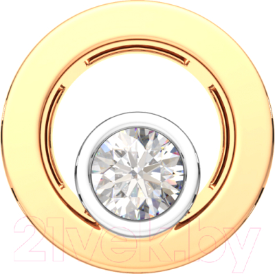 Изображение товара Подвеска из розового золота ZORKA 4D0063.14K.R (с бриллиантом)