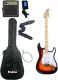 Миниатюра изображения товара Электрогитара Fabio ST200 SB + комплект аксессуаров