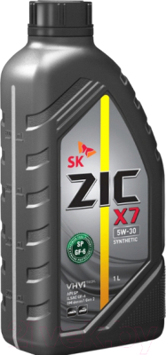 Моторное масло ZIC X7 5W30 SP GF-6 GM dexos 1 Gen 2 / 132675 (1л)