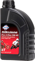 Моторное масло Fuchs Мото Silkolene Pro 4 Plus 5W40  / 601229978 (1л) - 