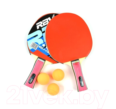 Набор для настольного тенниса CLIFF RBV 0003Н (2 ракетки, 3 шарика)