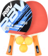 Набор для настольного тенниса CLIFF RBV 0003Н (2 ракетки, 3 шарика) - 
