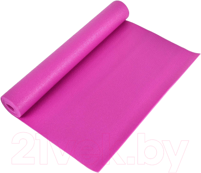 Коврик для йоги и фитнеса CLIFF PVC Y-4 1720x610x4мм (розовый)
