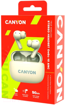 Беспроводные наушники Canyon TWS-10 / CNS-TWS10BG 