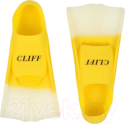Ласты CLIFF BF11 (р.30-32, желтый/белый)