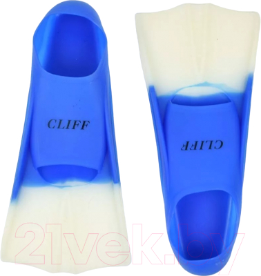 Ласты CLIFF BF11 (р.30-32, синий/белый)