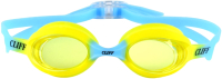 Очки для плавания CLIFF G911 (желтый/голубой) - 