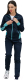 Спортивный костюм Pravo OG-004 (р.46, темно-синий/бирюзовый) - 