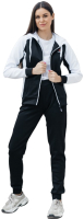 Спортивный костюм Pravo OG-005 (р.46, черный/белый) - 