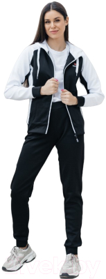 Спортивный костюм Pravo OG-005 (р.46, черный/белый)
