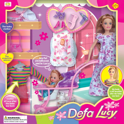 Кукла с аксессуарами Defa Lucy 8049