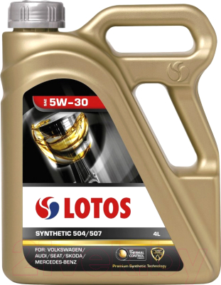 Моторное масло Lotos Synthetic 504/507 5W30 (4л)