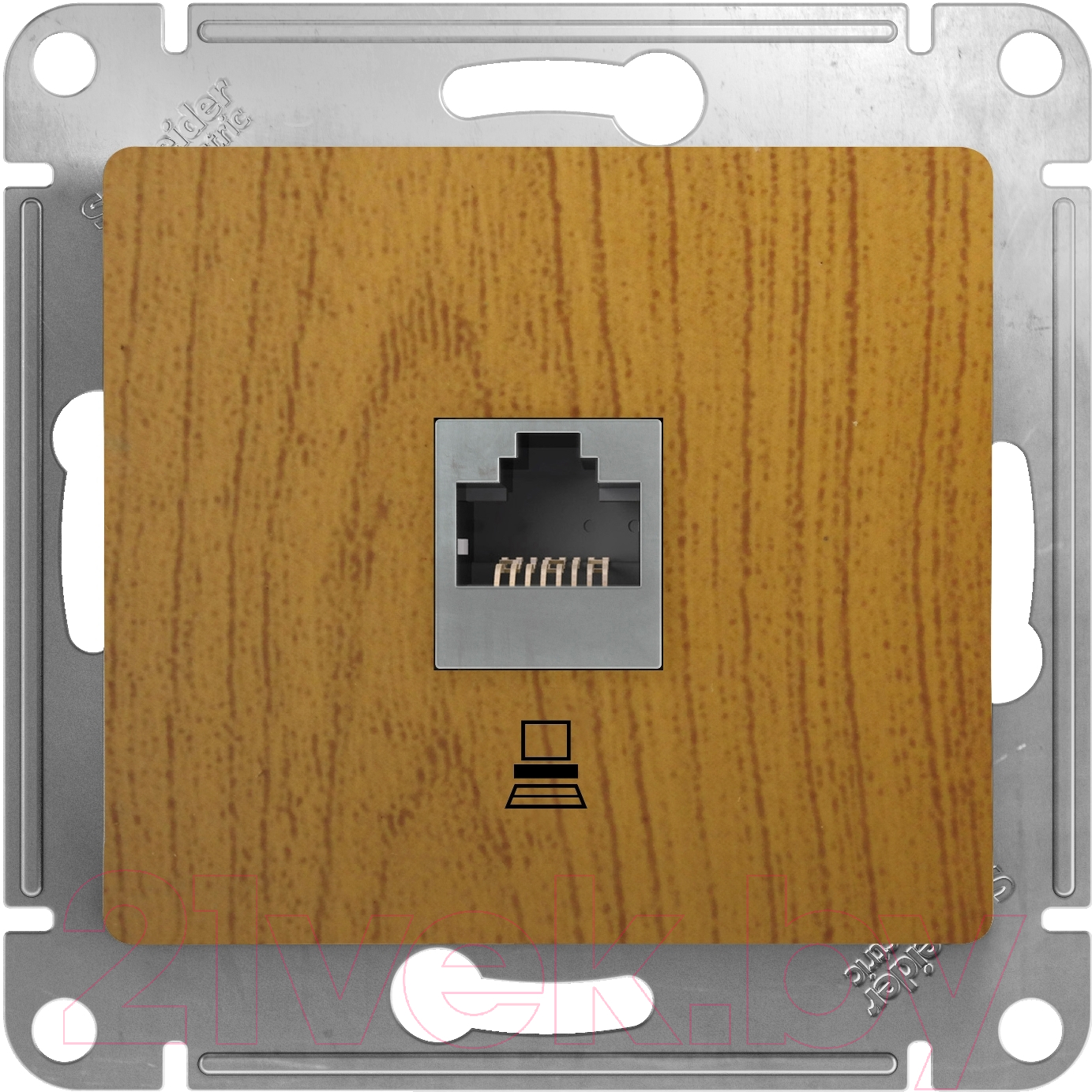 Розетка Systeme (Schneider) Electric Glossa GSL000581K