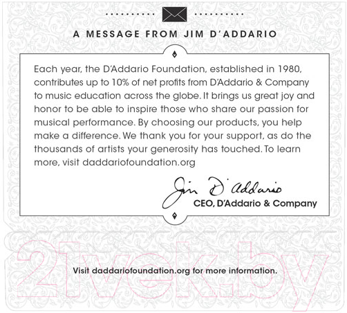 Струны для классической гитары D'Addario EJ50 — фото 4