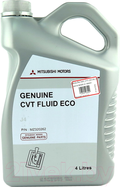 Трансмиссионное масло Mitsubishi CVT Fluid J4 / MZ320262