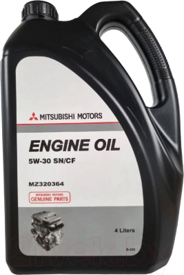 Моторное масло Mitsubishi SN/CF 5W30 / MZ320364 (4л)