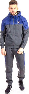 Спортивный костюм Isee SW56087 (р.54, синий/серый)