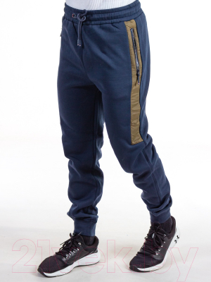 Спортивный костюм Isee SW56087 (р.46, хаки/темно-синий)
