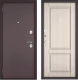 Входная дверь Mastino Номе Eco VO MP1 шоколад букле/бьянко ларче (86x205, левая) - 