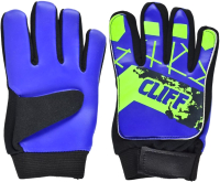 Перчатки вратарские CLIFF СS-22181 (р.6, синий/зеленый) - 