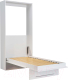 Шкаф-кровать трансформер Макс Стайл Mykonos Eco 18мм 90x200 (Egger белый базовый W908 ST2) - 