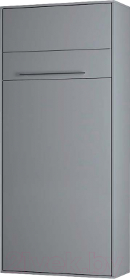 Шкаф-кровать трансформер Макс Стайл Mykonos Eco 18мм 90x200 (Egger серый пыльный U732 ST9)