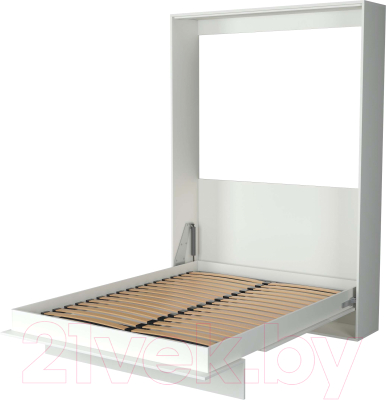 Шкаф-кровать трансформер Макс Стайл Mykonos Eco 18мм 140x200 (Egger белый базовый W908 ST2)