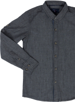 Рубашка детская Isee UN-72588B (р.34, темно-серый) - 